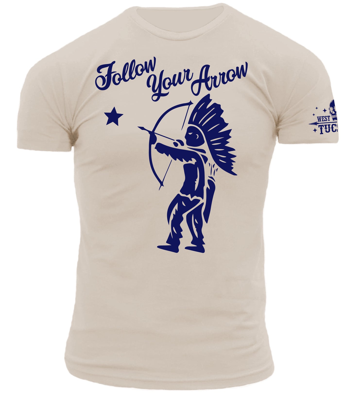 Follow Your Arrow Vintage Style Tootsie Roll Indian Shooting Star
