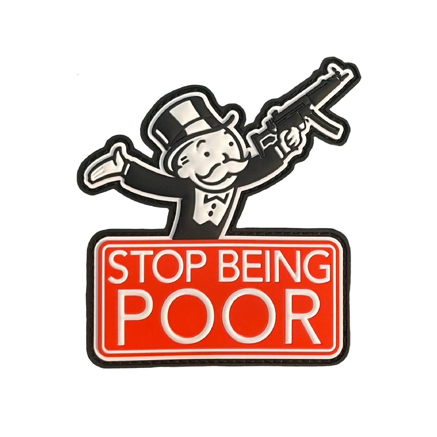 Stop Being Poor Mr. Moneybags with MP5 Machine Gun Morale Patch