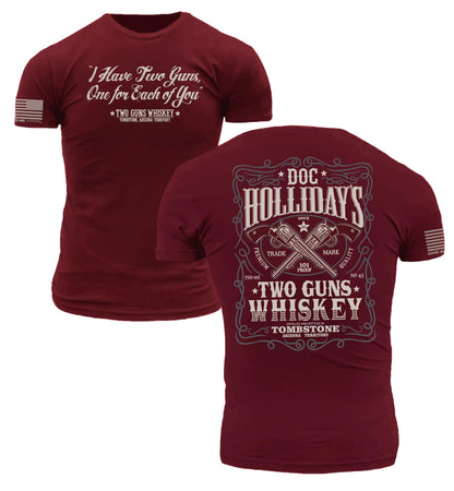Tombstone Doc Holliday Two Guns Whiskey