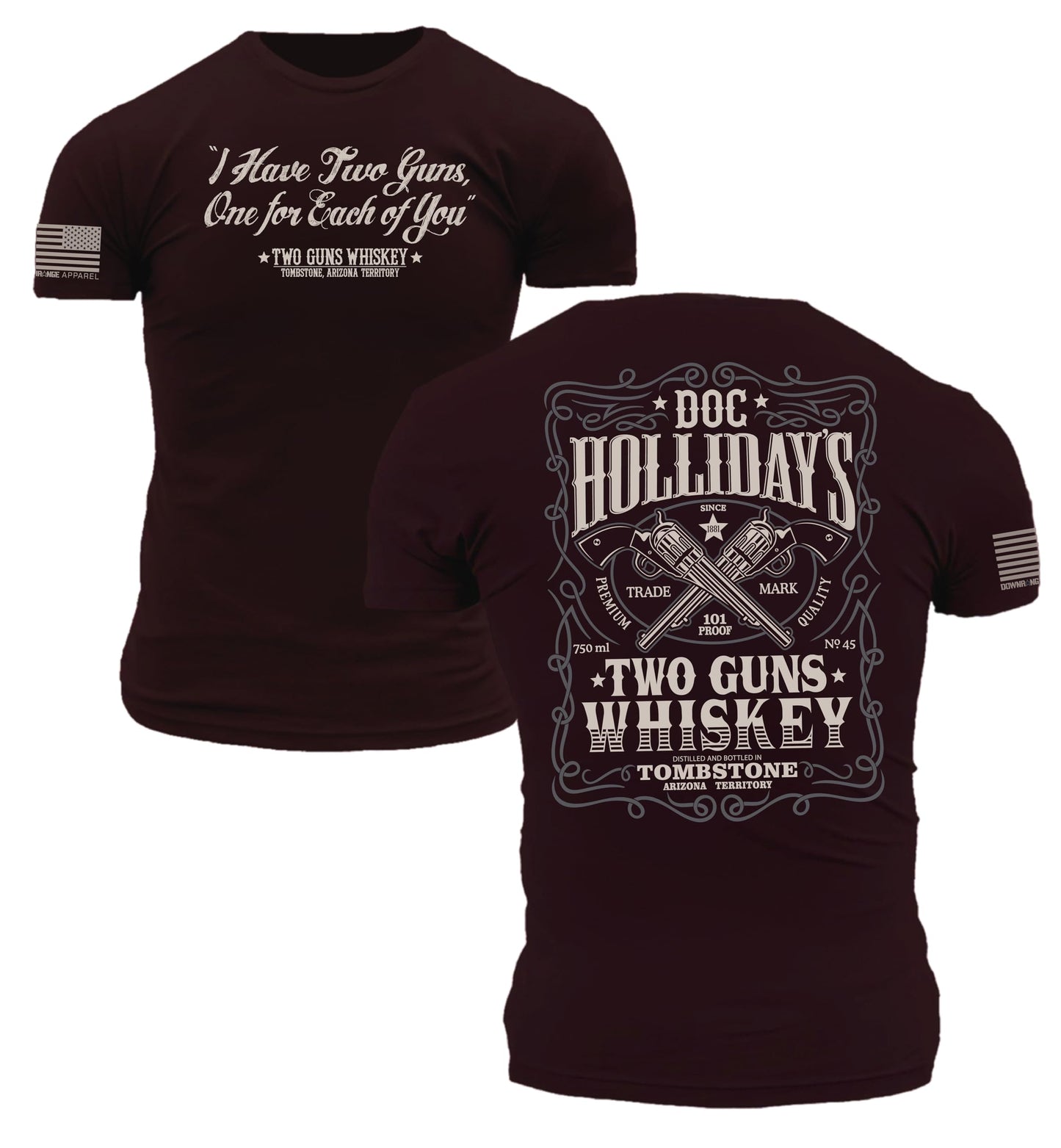 Tombstone Doc Holliday Two Guns Whiskey