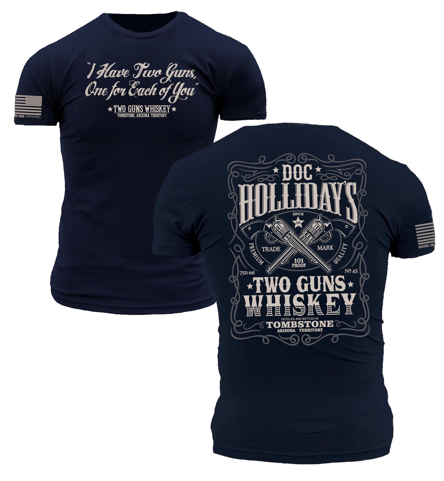 Tombstone Doc Holliday Two Guns Whiskey