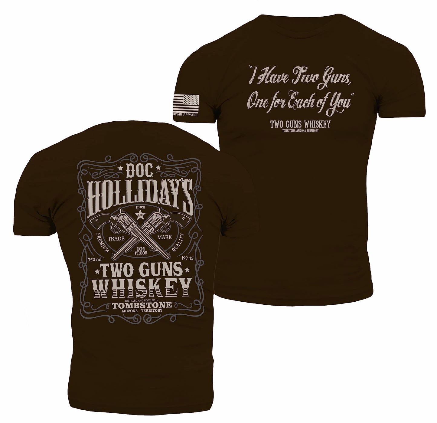 Tombstone Doc Holliday Two Guns Whiskey