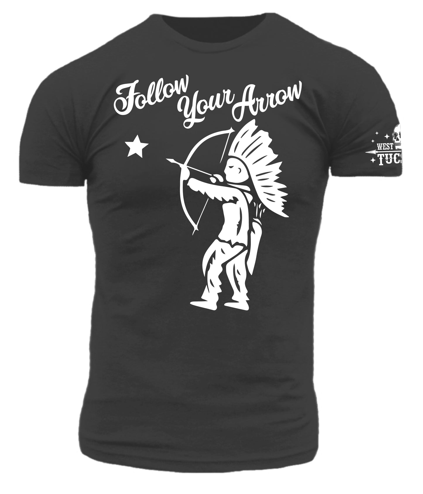 Follow Your Arrow Vintage Style Tootsie Roll Indian Shooting Star