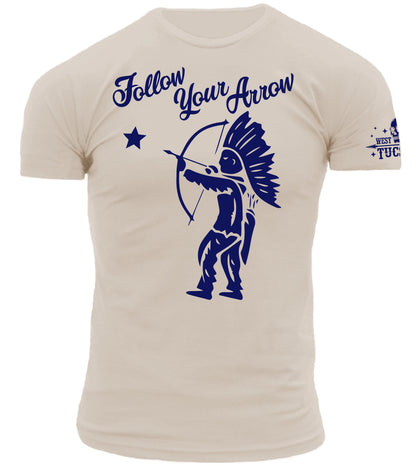 Follow Your Arrow Vintage Style Tootsie Roll Indian Shooting Star