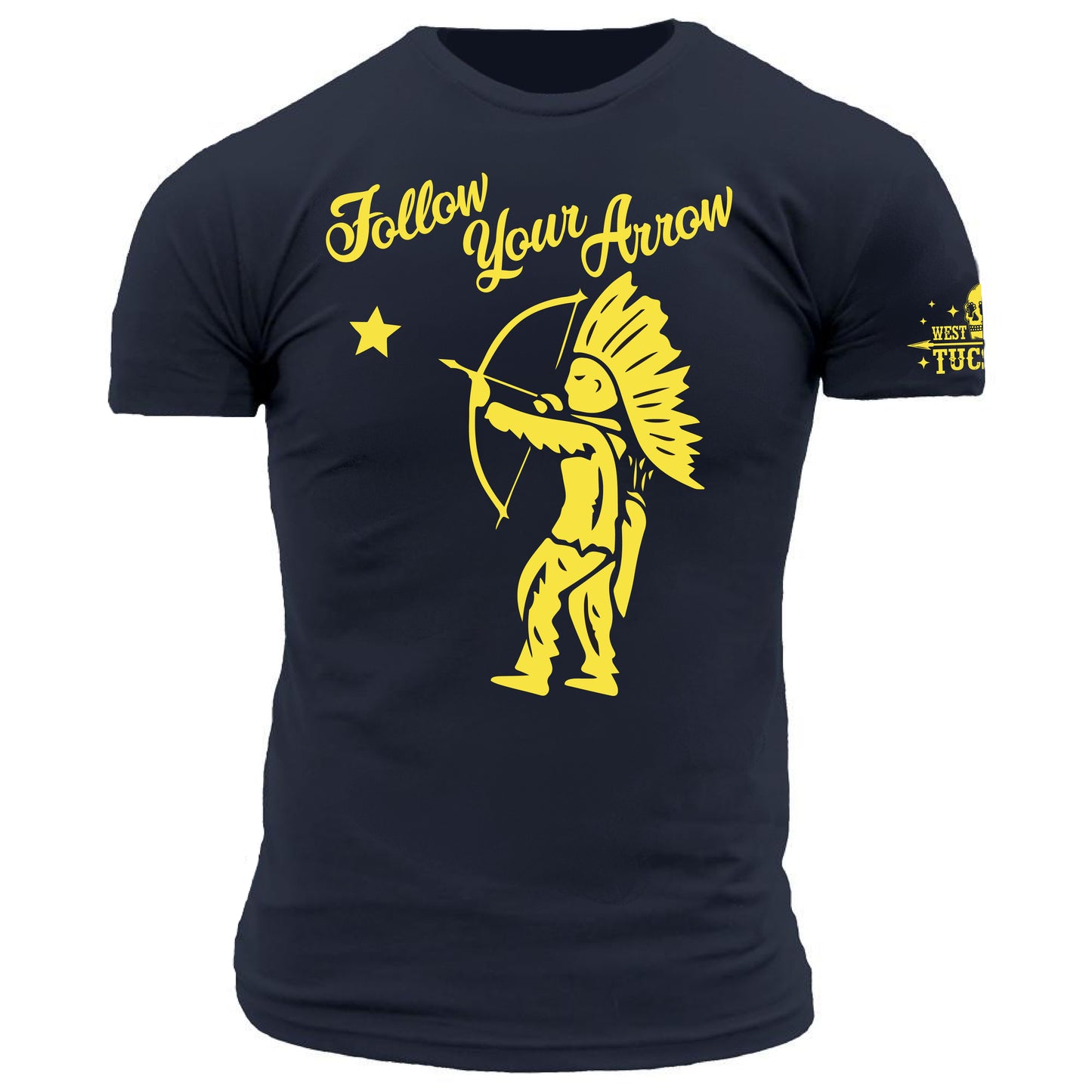 Follow Your Arrow Vintage Style Tootsie Roll Indian Shooting Star