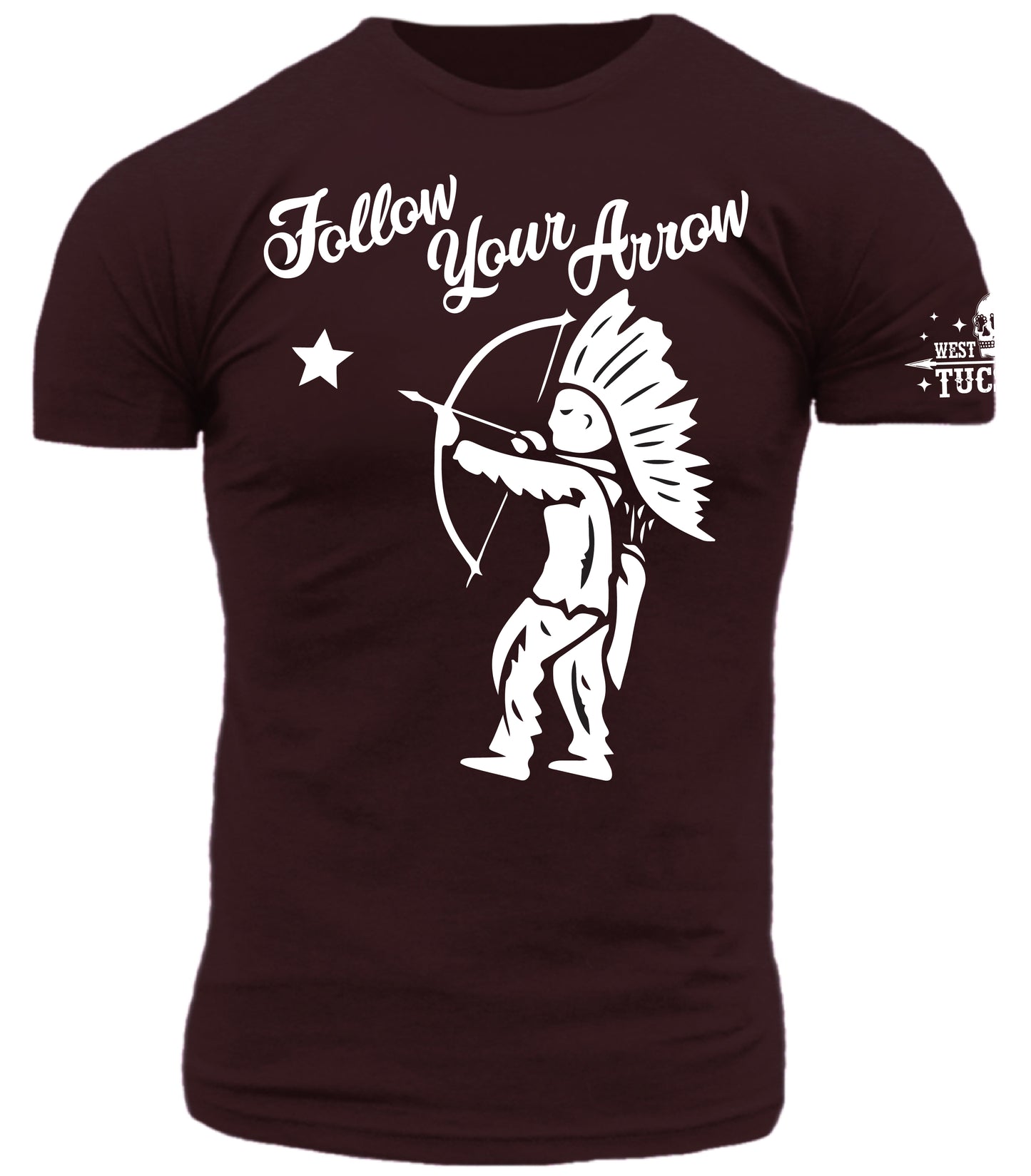 Follow Your Arrow Vintage Style Tootsie Roll Indian Shooting Star
