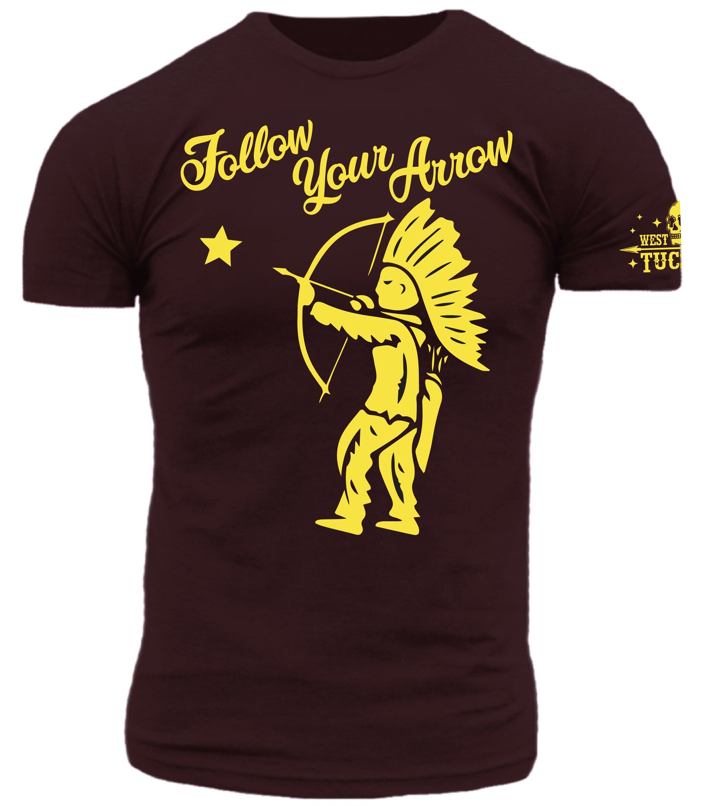Follow Your Arrow Vintage Style Tootsie Roll Indian Shooting Star