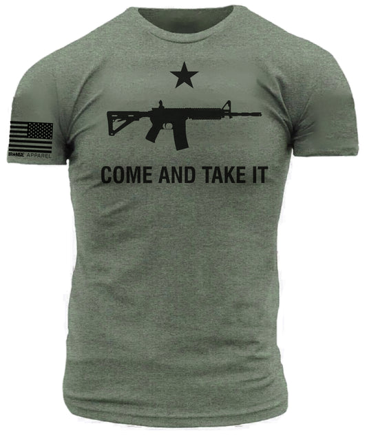 Come and Take it AR-15 Military Green