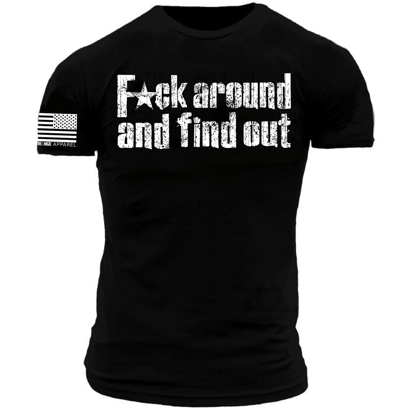 F*ck Around and Find Out Distressed Print