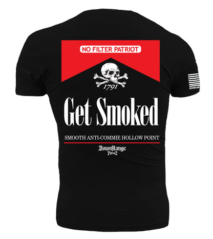 Get Smoked No Filter Patriot Men's Athletic Fit T-Shirt