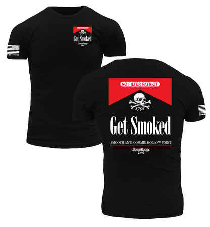 Get Smoked No Filter Patriot Men's Athletic Fit T-Shirt
