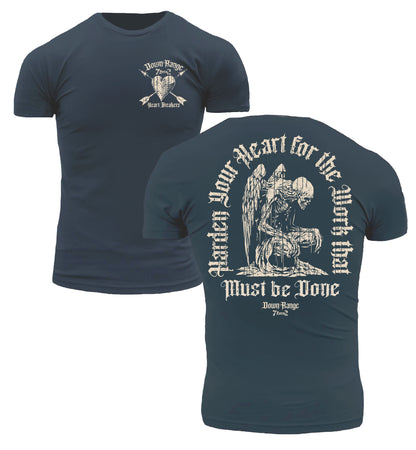 Harden Your Heart DownRange Group 7Zero2 Heart Breaker T-Shirt