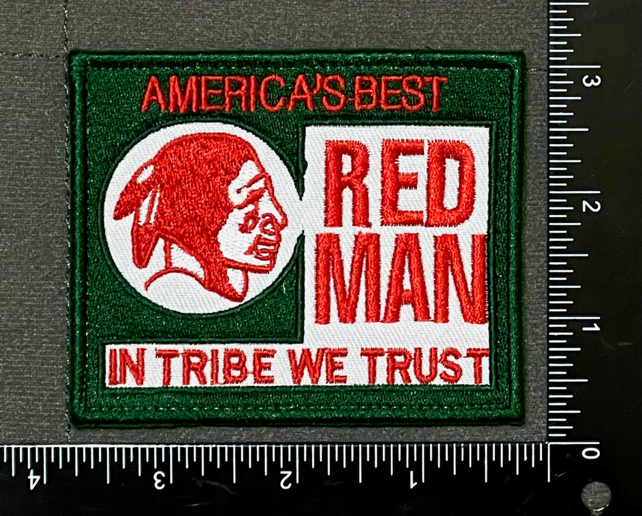 Red Man In Tribe We Trust America’s Best DEVGRU Navy SEAL Team VI Squadron Patch