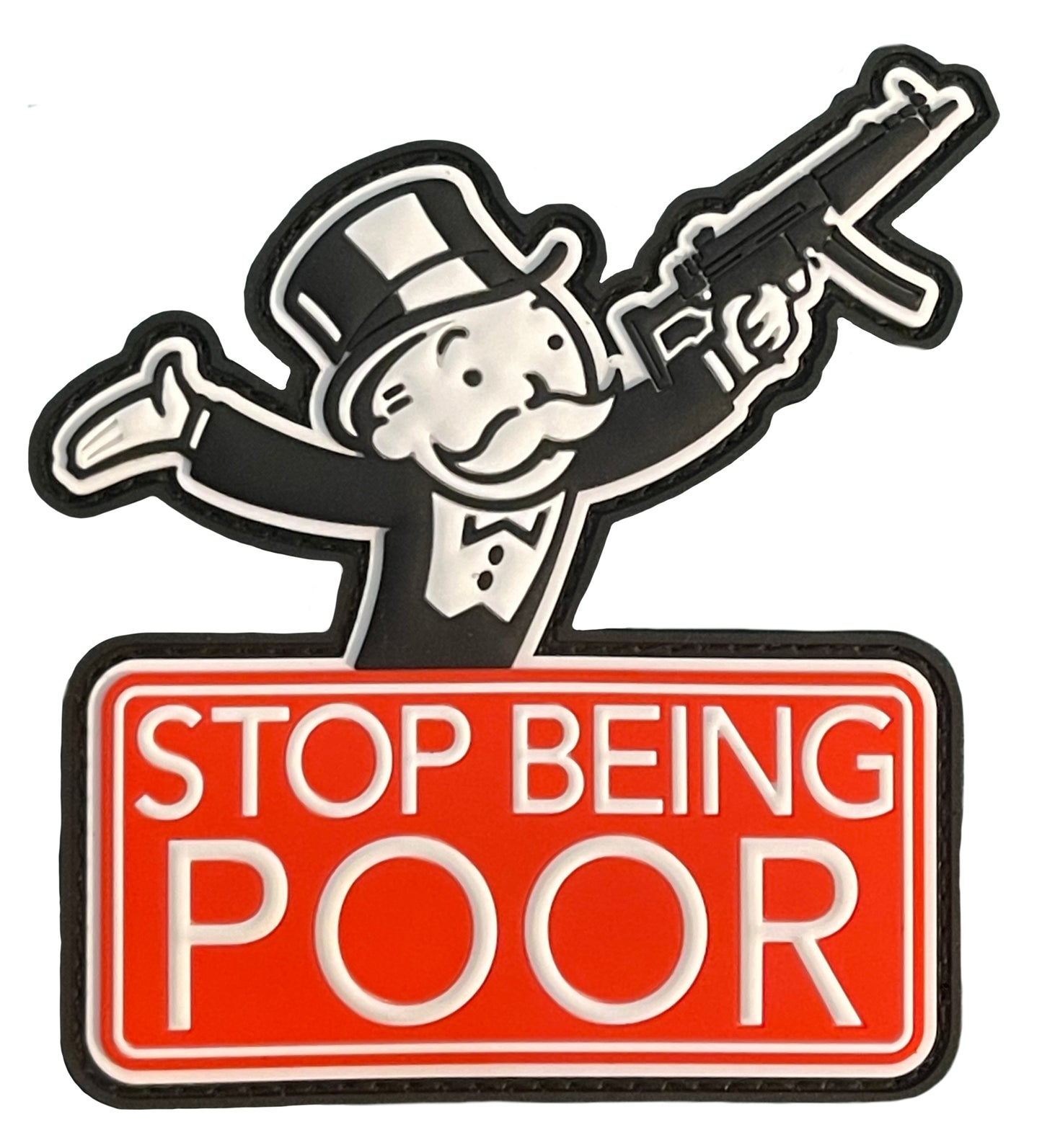 Stop Being Poor Mr. Moneybags with MP5 Machine Gun Morale Patch