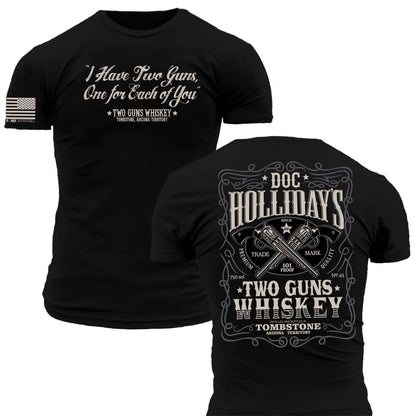 Tombstone Doc Holliday Two Guns Whiskey