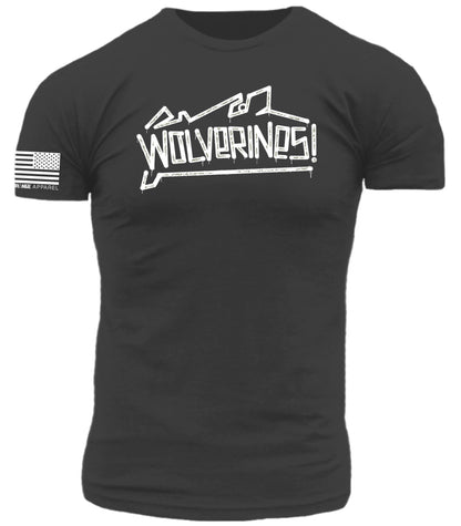 Wolverines Graffiti Red Dawn Freedom Fighter